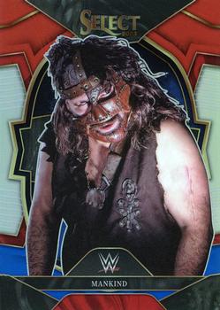 2023 Panini Select WWE - Red & Blue Prizms #89 Mankind Front