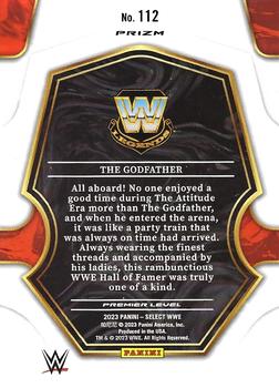 2023 Panini Select WWE - Red Wave #112 The Godfather Back