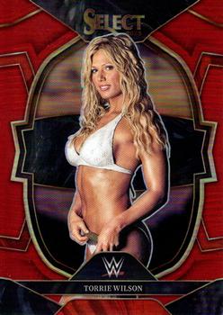 2023 Panini Select WWE - Red Prizms #41 Torrie Wilson Front