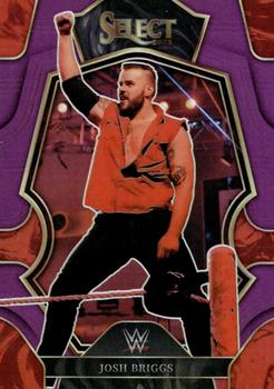 2023 Panini Select WWE - Purple Prizms #194 Josh Briggs Front