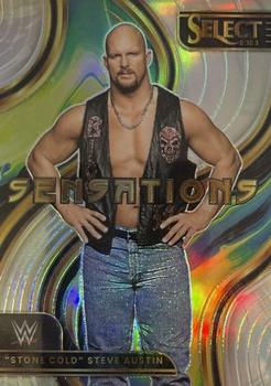 2023 Panini Select WWE - Sensations Silver Prizms #24 