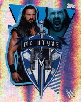 2021 Topps WWE Road to WrestleMania Stickers #5 Drew McIntyre Front