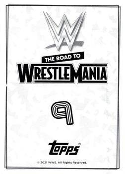 2021 Topps WWE Road to WrestleMania Stickers #9 Drew McIntyre Back