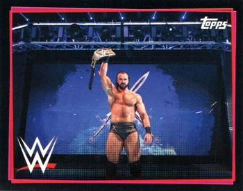 2021 Topps WWE Road to WrestleMania Stickers #12 Drew McIntyre Front
