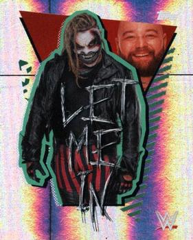 2021 Topps WWE Road to WrestleMania Stickers #25 The Fiend Bray Wyatt Front