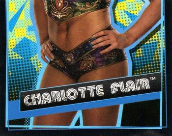 2021 Topps WWE Road to WrestleMania Stickers #37 Charlotte Flair Front