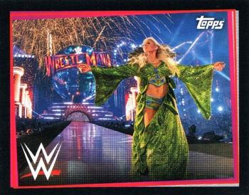 2021 Topps WWE Road to WrestleMania Stickers #38 Charlotte Flair Front