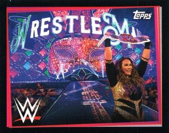 2021 Topps WWE Road to WrestleMania Stickers #51 Nia Jax Front