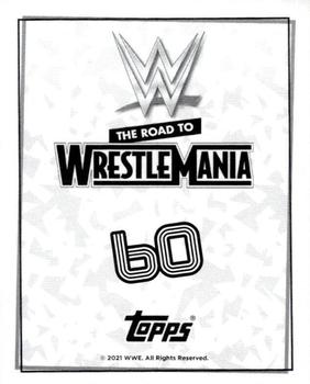 2021 Topps WWE Road to WrestleMania Stickers #60 Randy Orton Back