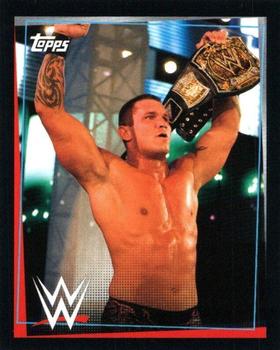 2021 Topps WWE Road to WrestleMania Stickers #60 Randy Orton Front
