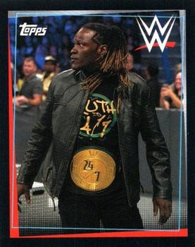 2021 Topps WWE Road to WrestleMania Stickers #62 R-Truth Front