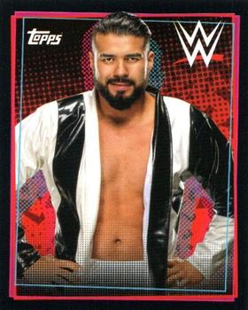 2021 Topps WWE Road to WrestleMania Stickers #64 Andrade Front