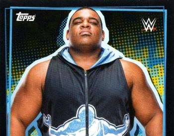 2021 Topps WWE Road to WrestleMania Stickers #70 Keith Lee Front