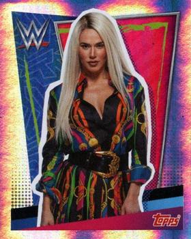 2021 Topps WWE Road to WrestleMania Stickers #77 Lana Front