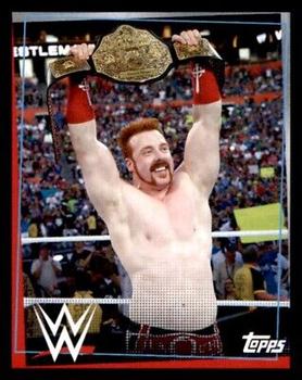 2021 Topps WWE Road to WrestleMania Stickers #78 Sheamus Front