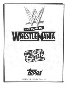 2021 Topps WWE Road to WrestleMania Stickers #82 Gran Metalik Back
