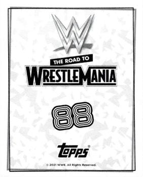 2021 Topps WWE Road to WrestleMania Stickers #88 Tucker Back