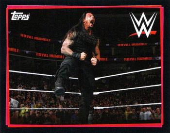 2021 Topps WWE Road to WrestleMania Stickers #97 Most Eliminations Front