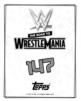 2021 Topps WWE Road to WrestleMania Stickers #147 Piper Niven Back
