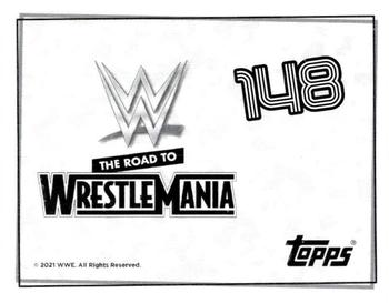 2021 Topps WWE Road to WrestleMania Stickers #148 Gallus Back