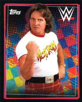 2021 Topps WWE Road to WrestleMania Stickers #153 Rowdy Roddy Piper Front