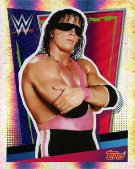 2021 Topps WWE Road to WrestleMania Stickers #154 Bret 
