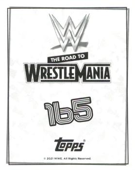 2021 Topps WWE Road to WrestleMania Stickers #165 Batista Back