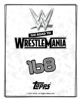 2021 Topps WWE Road to WrestleMania Stickers #168 Roman Reigns Back