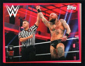 2021 Topps WWE Road to WrestleMania Stickers #233 Aleister Black Front