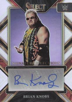 2023 Panini Select WWE - Signature Selections #SL-BKN Brian Knobs Front