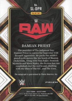 2023 Panini Select WWE - Signature Selections #SL-DPR Damian Priest Back
