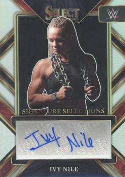 2023 Panini Select WWE - Signature Selections #SL-IVN Ivy Nile Front