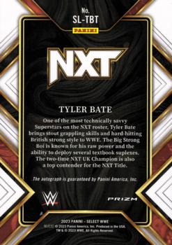 2023 Panini Select WWE - Signature Selections #SL-TBT Tyler Bate Back