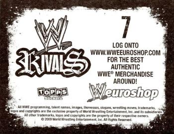 2009 Topps WWE Rivals #7 John Cena Back