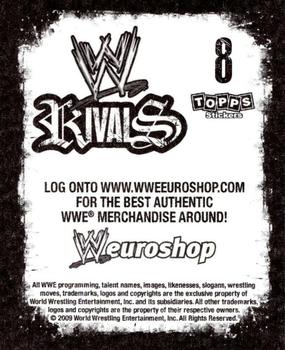 2009 Topps WWE Rivals #8 John Cena Back