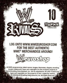 2009 Topps WWE Rivals #10 John Cena Back