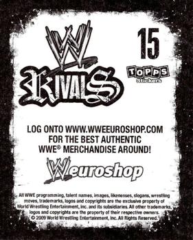 2009 Topps WWE Rivals #15 Edge Back