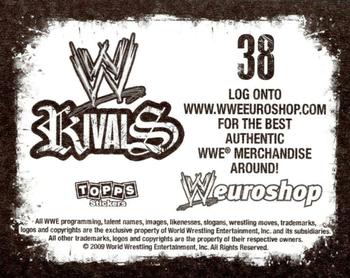 2009 Topps WWE Rivals #38 Mr. Kennedy Back