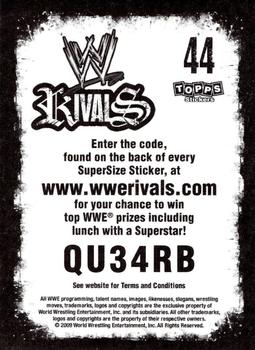 2009 Topps WWE Rivals #44 Chavo Guerrero Back