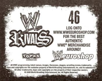 2009 Topps WWE Rivals #46 Chavo Guerrero Back