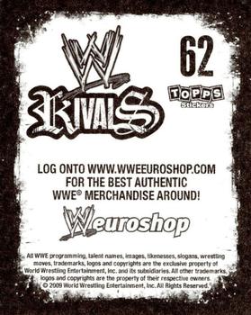 2009 Topps WWE Rivals #62 CM Punk Back
