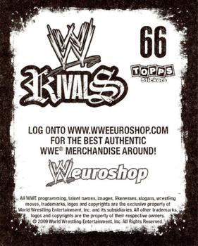 2009 Topps WWE Rivals #66 The Great Khali Back