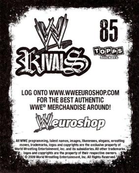 2009 Topps WWE Rivals #85 Jeff Hardy Back