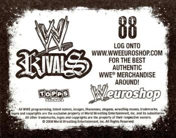 2009 Topps WWE Rivals #88 Jeff Hardy Back