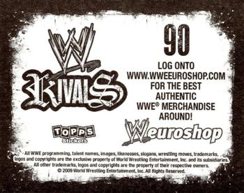 2009 Topps WWE Rivals #90 Jeff Hardy Back