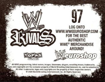 2009 Topps WWE Rivals #97 John Morrison Back
