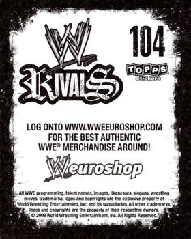 2009 Topps WWE Rivals #104 Shawn Michaels Back