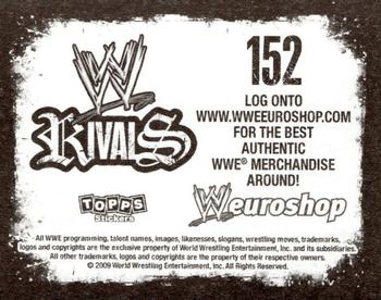2009 Topps WWE Rivals #152 Chris Jericho Back