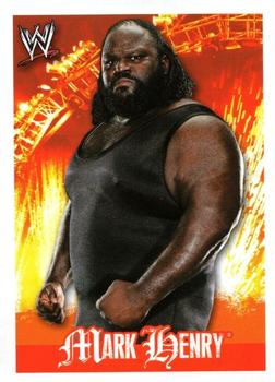 2009 Topps WWE Rivals #225 Mark Henry Front