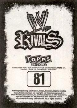 2009 Topps WWE Rivals Spanish #81 Carlito Back